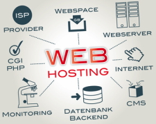 Netzwerk Webseiten-Hosting